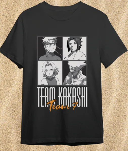 Camiseta Naruto · Team 7